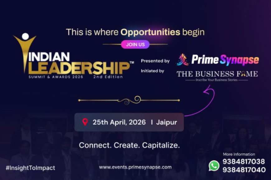 Indian Leadership Summit & Awards 2026 - 2nd Edition