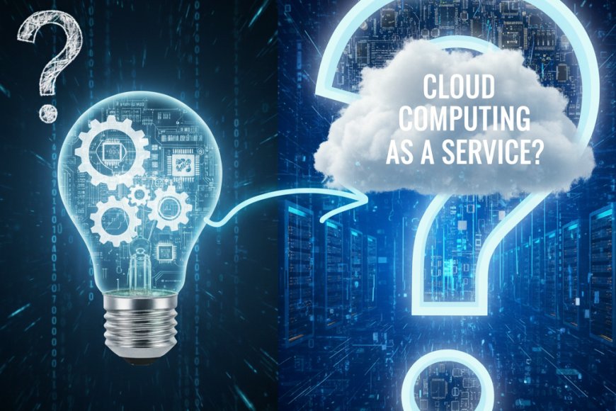 What innovation led to the rise of cloud computing as a service?