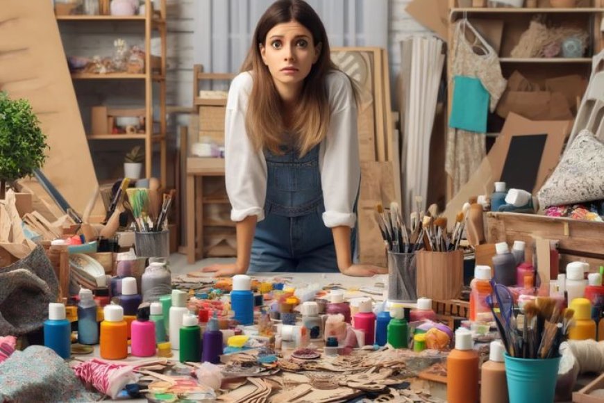 When starting a craft project, how do you usually begin?