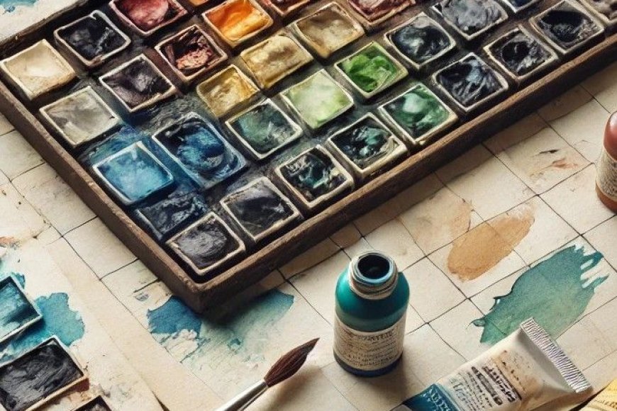 Which medium is most commonly used for watercolor painting?