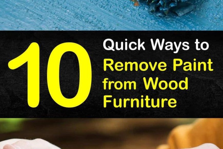 Which of the following is the safest way to remove old paint from wood?