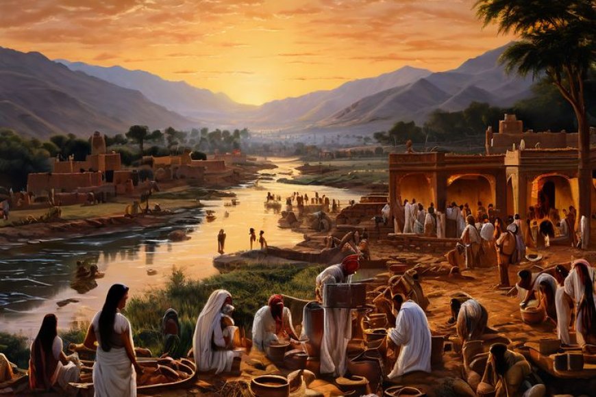 Mohenjo-daro was built on the banks of which river?