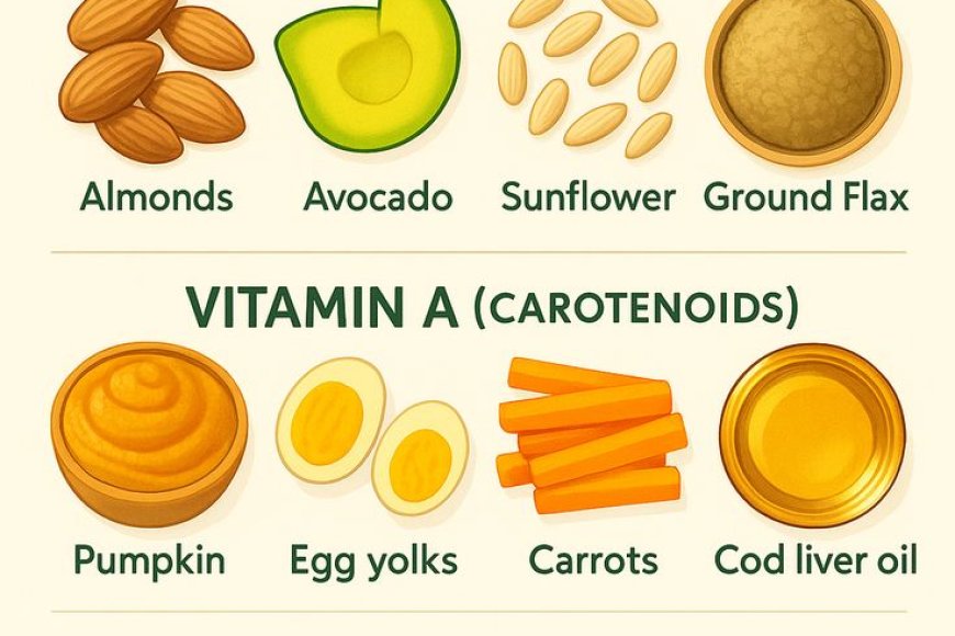 Which vitamin is essential for healthy eyesight?