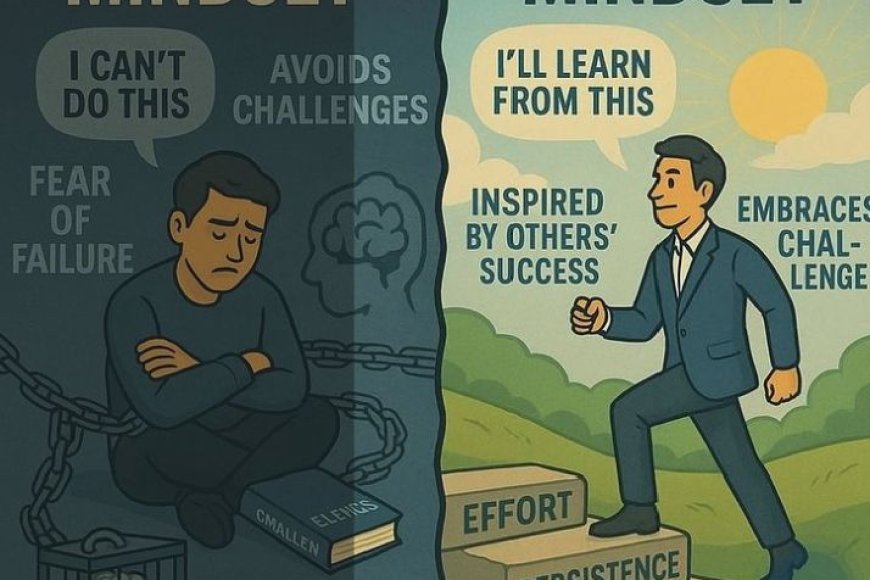Which mindset helps you overcome setbacks the best?