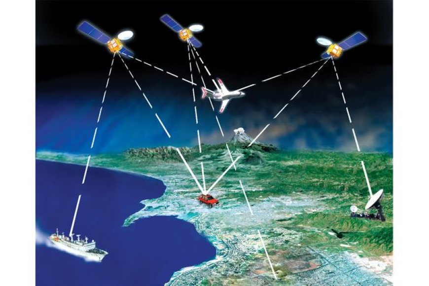 What is the main function of GPS satellites?