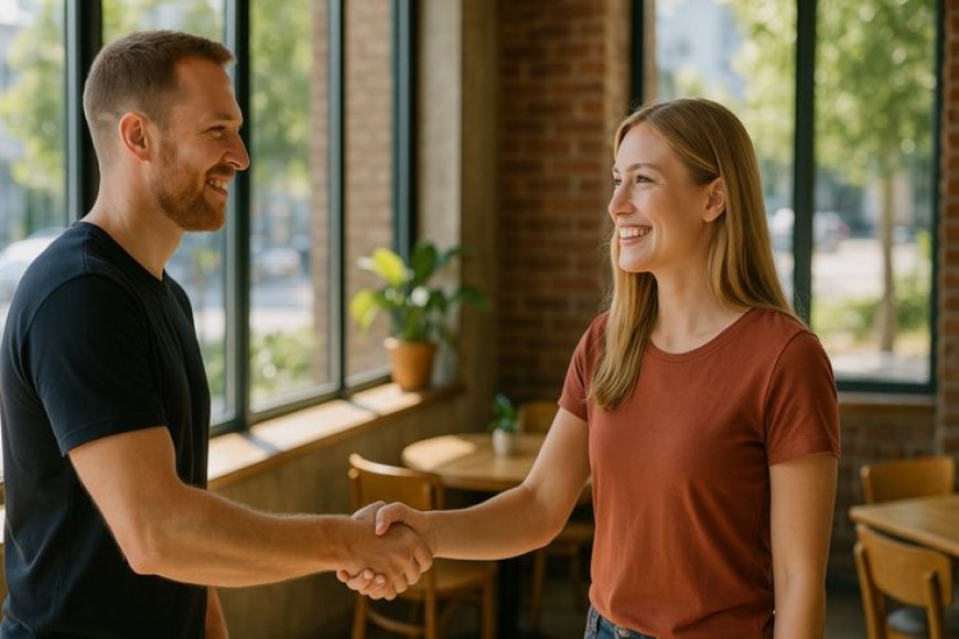 When meeting new people, you usually: