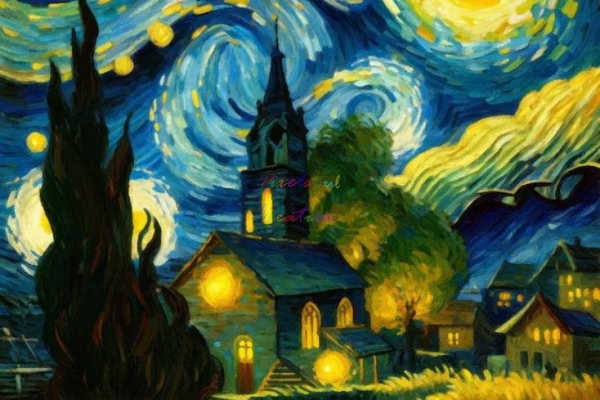 The painting The Starry Night was created by which artist?