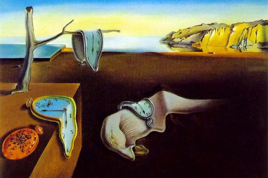 Who is the artist behind the painting The Persistence of Memory?