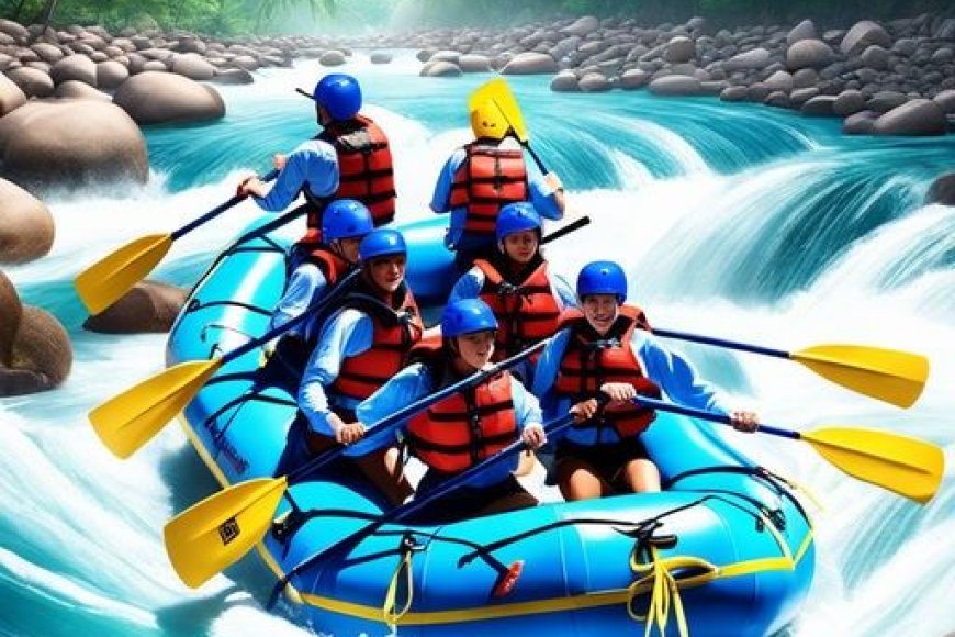 Which adventure sport is most commonly associated with fast-flowing rivers?