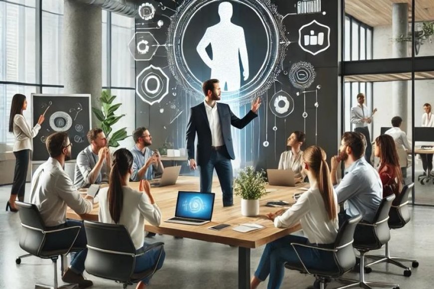 Which leadership style is most effective in the age of automation where technology complements human work?